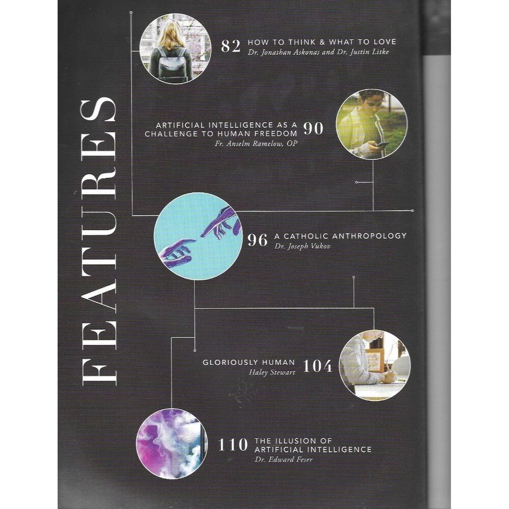 Evangelization Culture Journal of the Word Fire #19 AI Spring 2023 - Picture 4 of 6